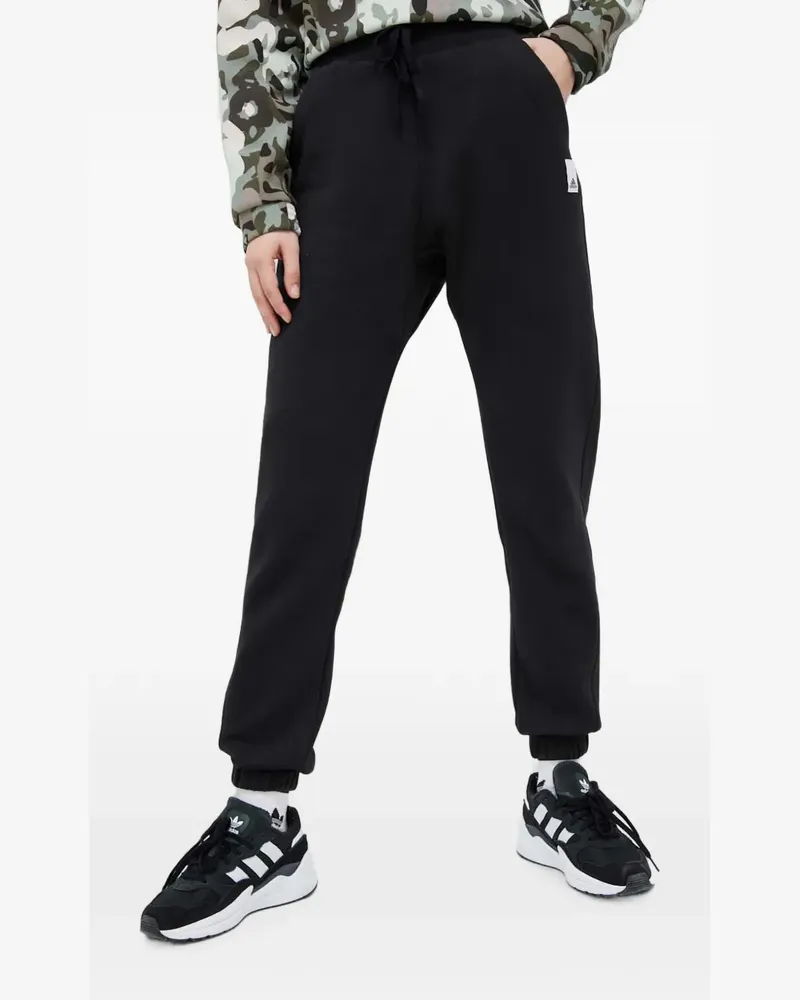 adidas Jogginghose mit Logo - Schwarz Schwarz