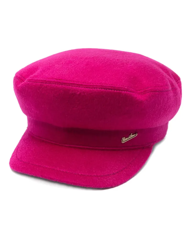 Borsalino Hut aus Kaschmir - Rosa Rosa