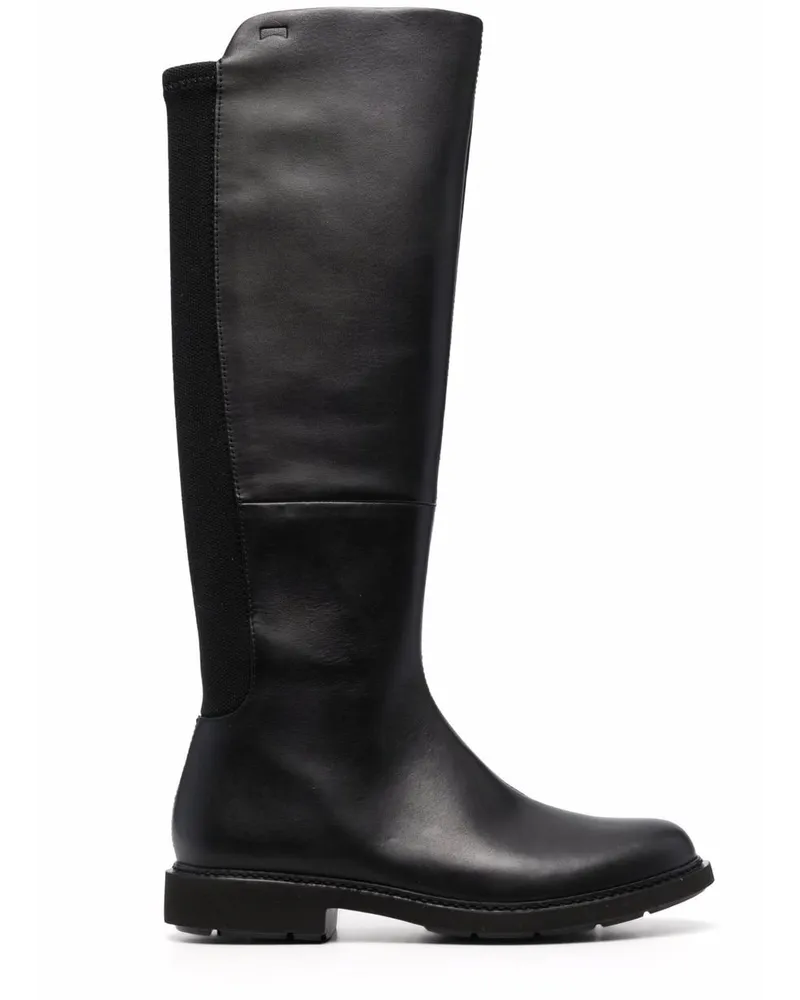 Camper Kniehohe Stiefel - Schwarz Schwarz