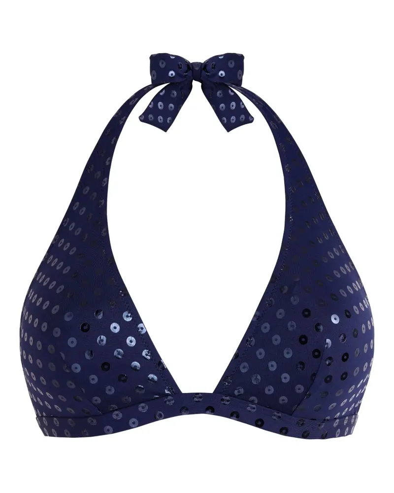 Vilebrequin Relief Sparkling Bikinioberteil - Blau Blau
