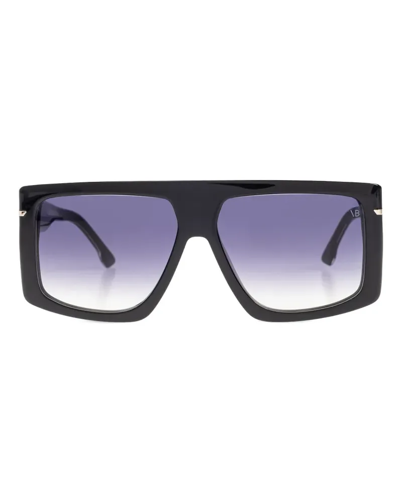 Victoria Beckham VB 7000 geometric-frame sunglasses - Schwarz Schwarz