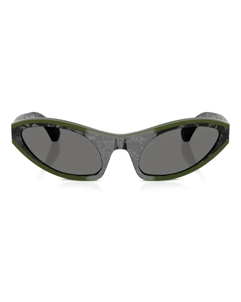 Alain Mikli Sonnenbrille mit Cat-Eye-Gestell - Schwarz Schwarz