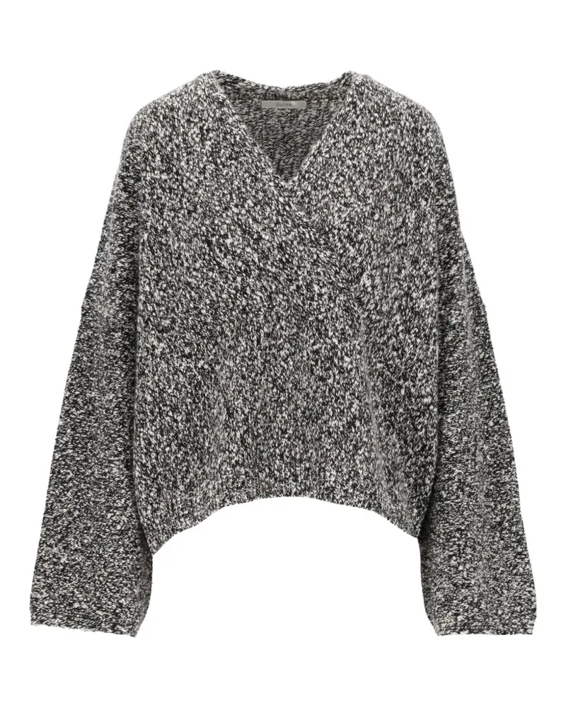 Dušan Burleigh V-neck sweater - Schwarz Schwarz