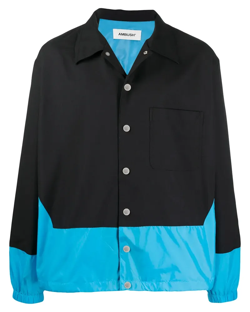 AMBUSH Zweifarbige Jacke - Schwarz Schwarz