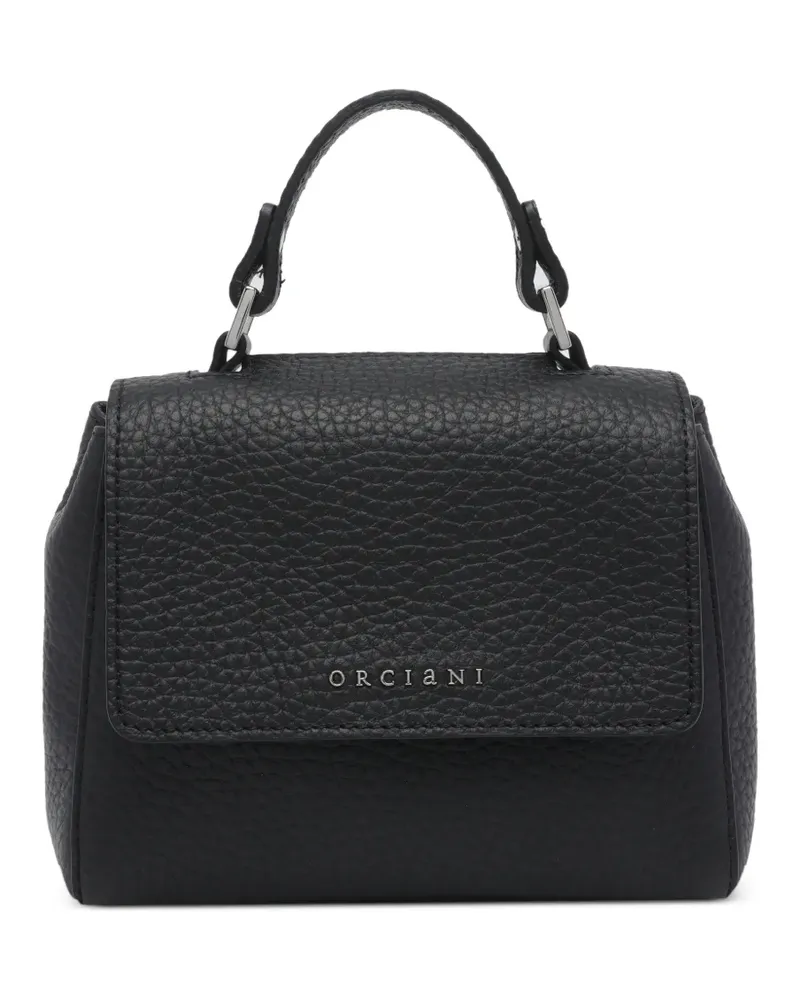 Orciani mini Sveva shoulder bag - Schwarz Schwarz