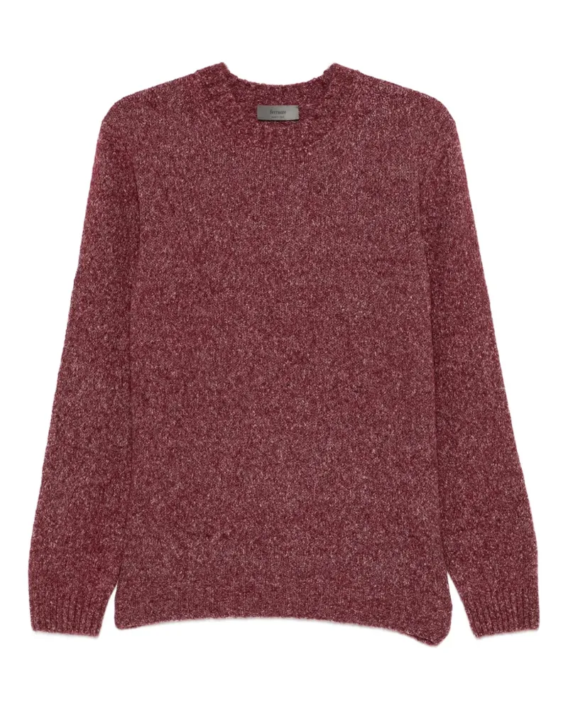 Ferrante Pullover mit Rundhalsausschnitt - Rot Rot