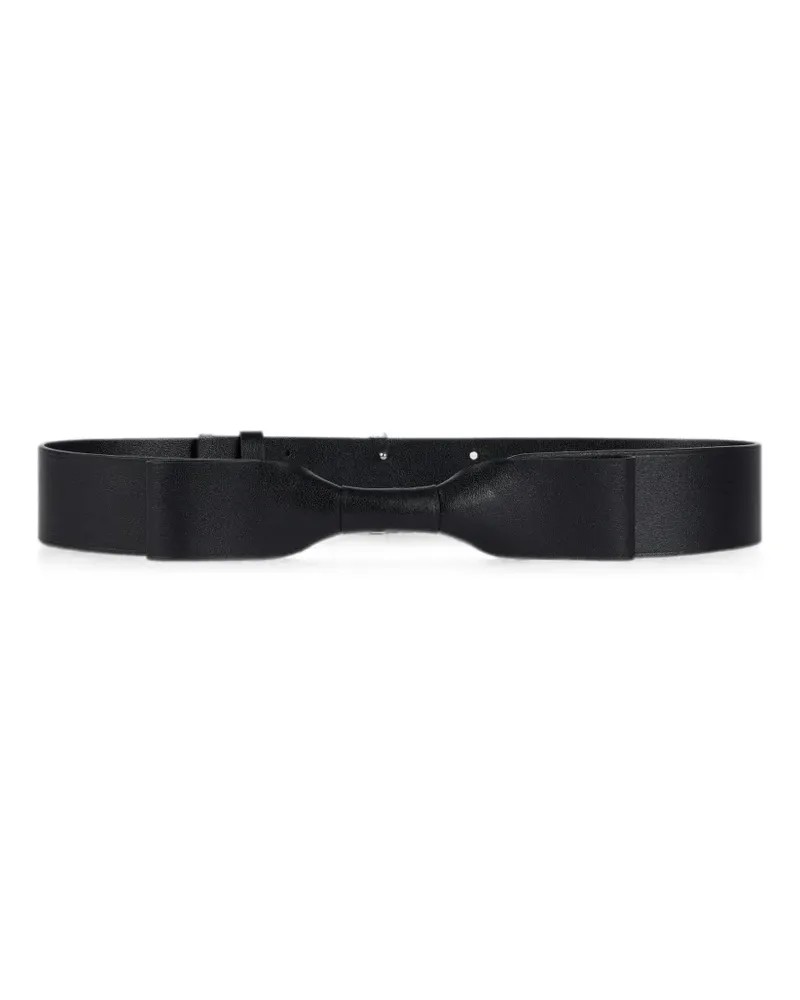 Givenchy bow leather belt - Schwarz Schwarz