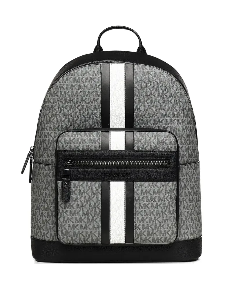 Michael Kors monogram backpack - Grau Grau