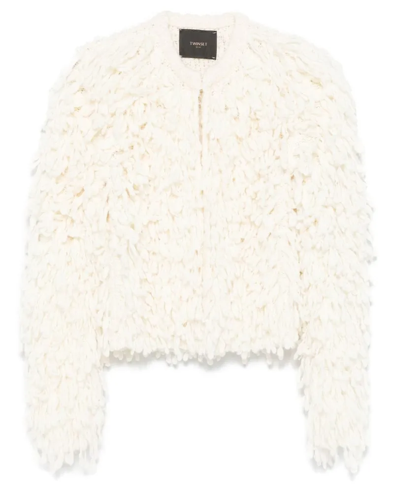 Twin-Set Elizabeth Jacke - Weiß Weiß