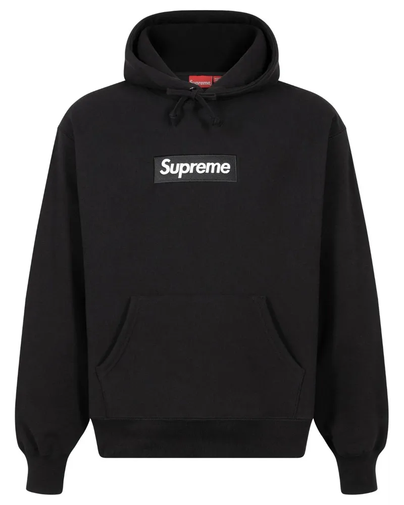 Supreme Being Box Logo Hoodie - Schwarz Schwarz