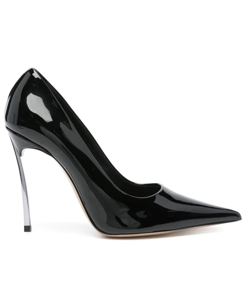 Casadei Superblade Pumps 100mm - Schwarz Schwarz