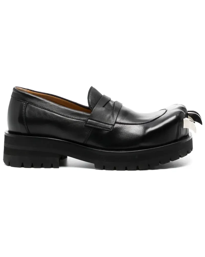 Charles Jeffrey Loverboy Moggies Loafer - Schwarz Schwarz