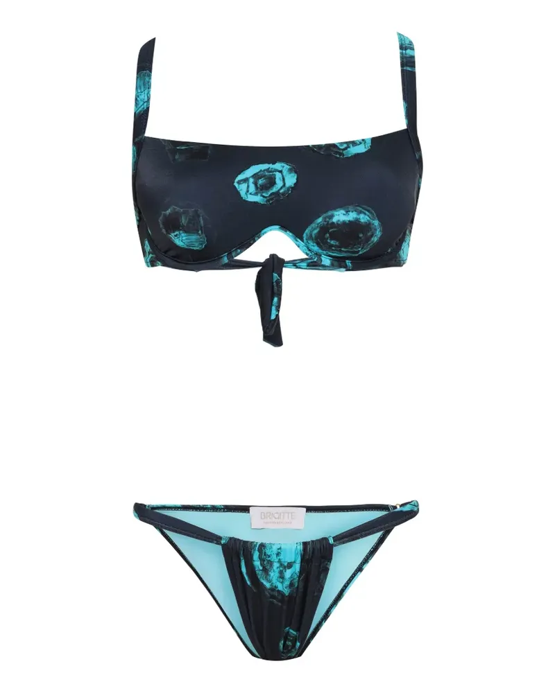 BRIGITTE Bia Bikini mit Print - Blau Blau