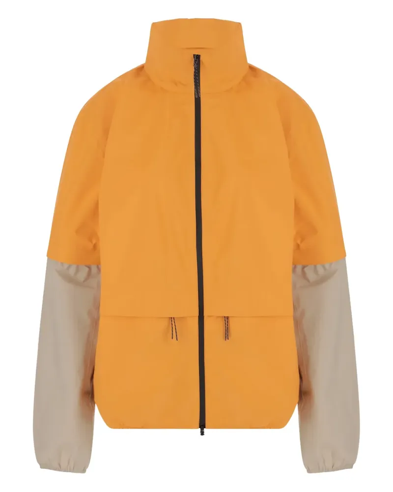 AUTRY Zweifarbige Jacke mit Reißverschluss - Orange Orange