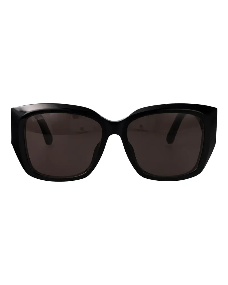 Balenciaga BB-logo square sunglasses - Schwarz Schwarz