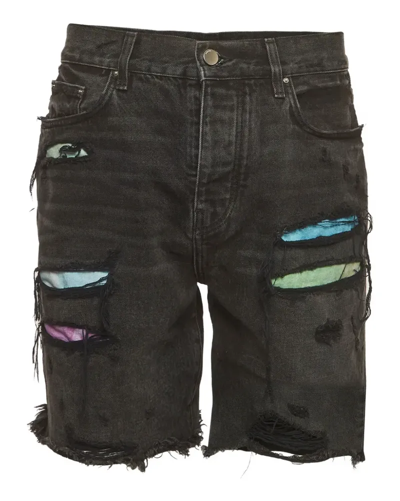 Amiri Shorts im Distressed-Look - Schwarz Schwarz