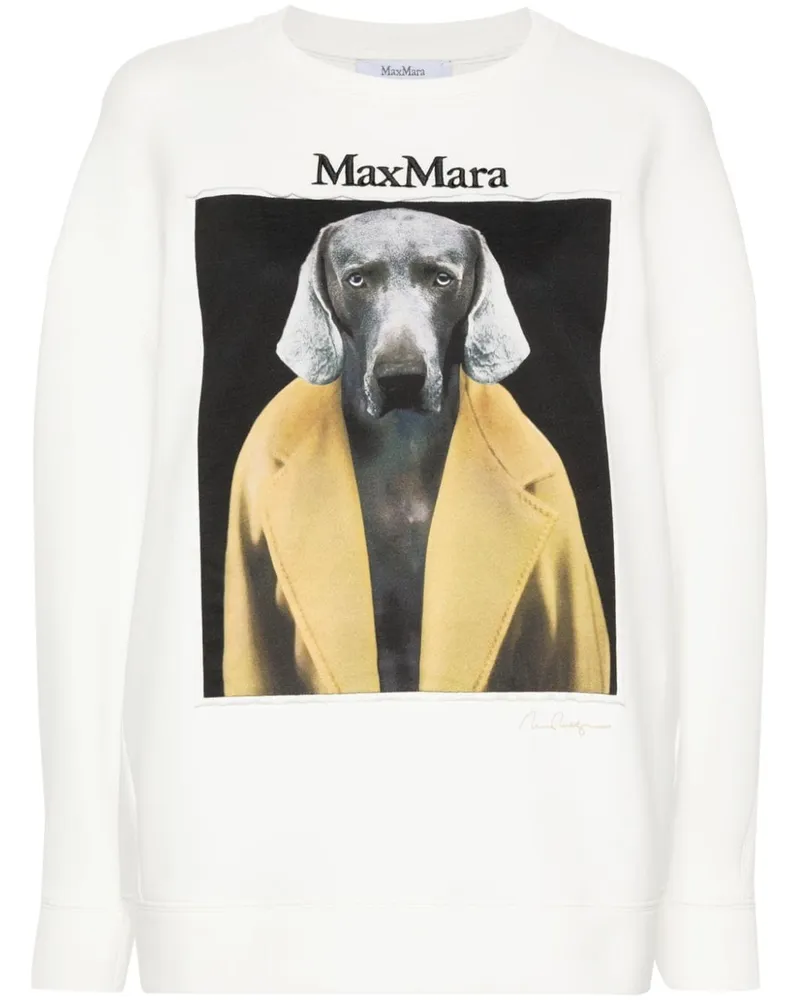 Max Mara Bacco Sweatshirt - Weiß Weiß