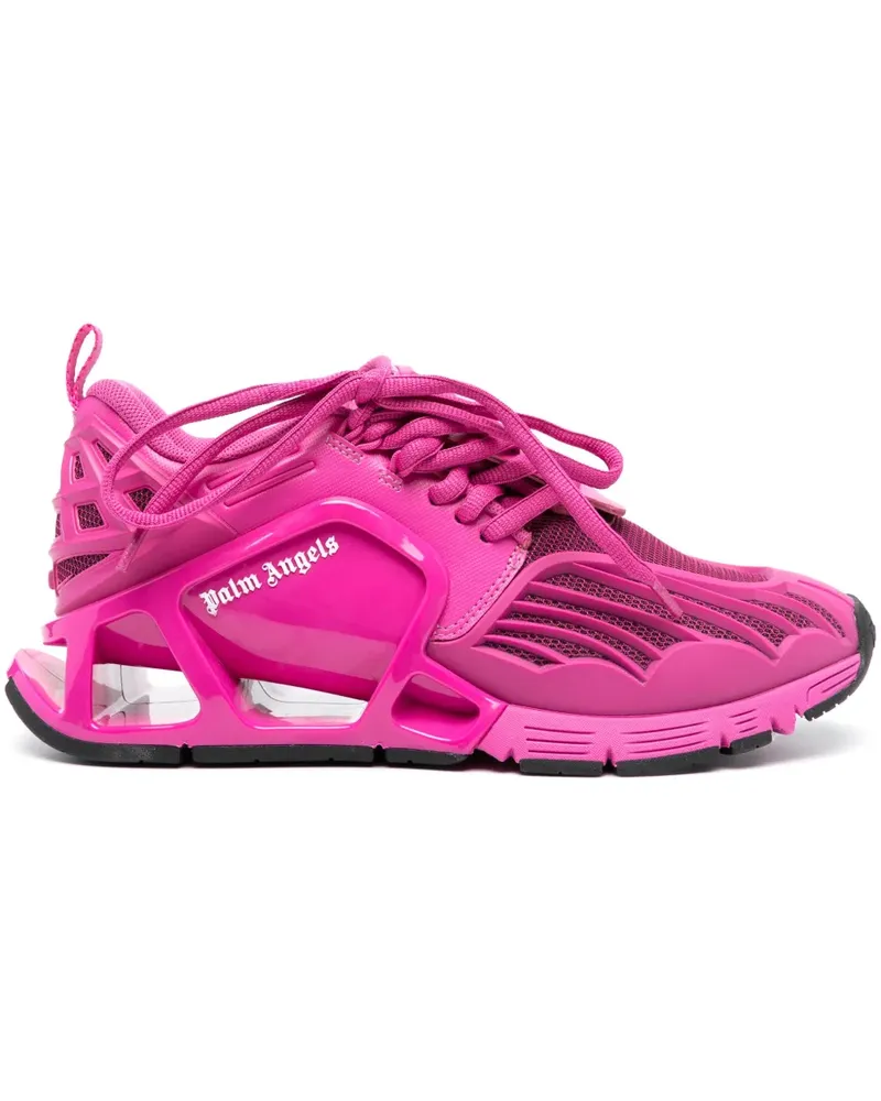 Palm Angels Palm Web Sneakers - Rosa Rosa