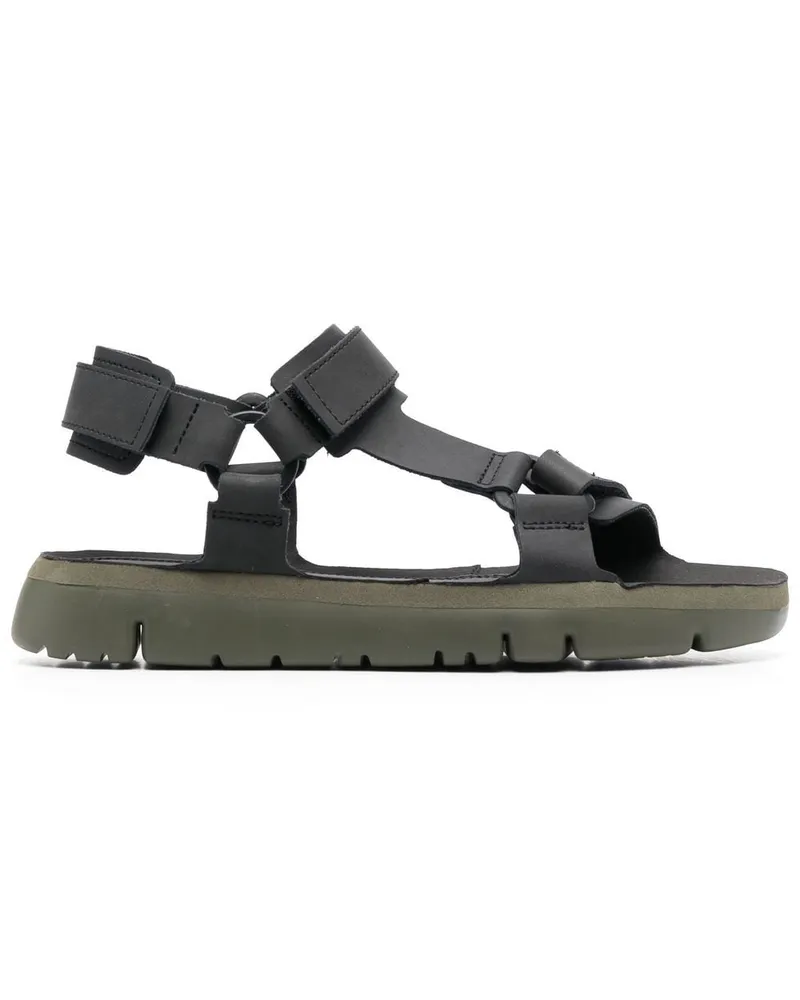 Camper Oruga Slingback-Sandalen - Schwarz Schwarz