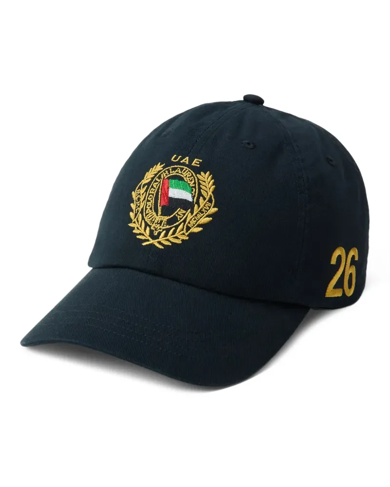 Ralph Lauren embroidered-crest baseball cap - Schwarz Schwarz