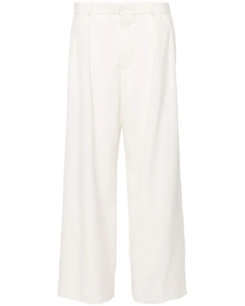 WARDROBE.NYC Tief sitzende Hose - Nude Nude