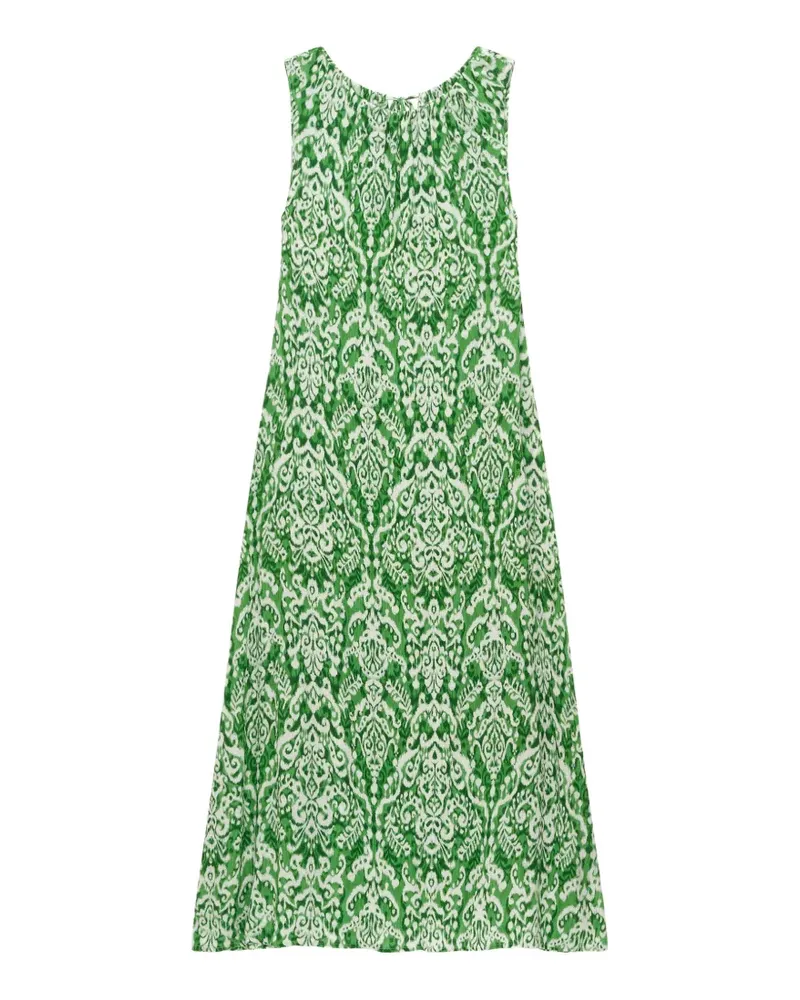 Maliparmi Dreamscape Ikat-print dress - Grün Grün