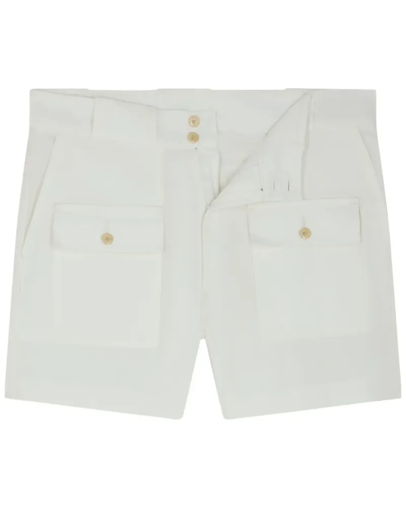 FURSAC Shorts aus Canvas - Weiß Weiß