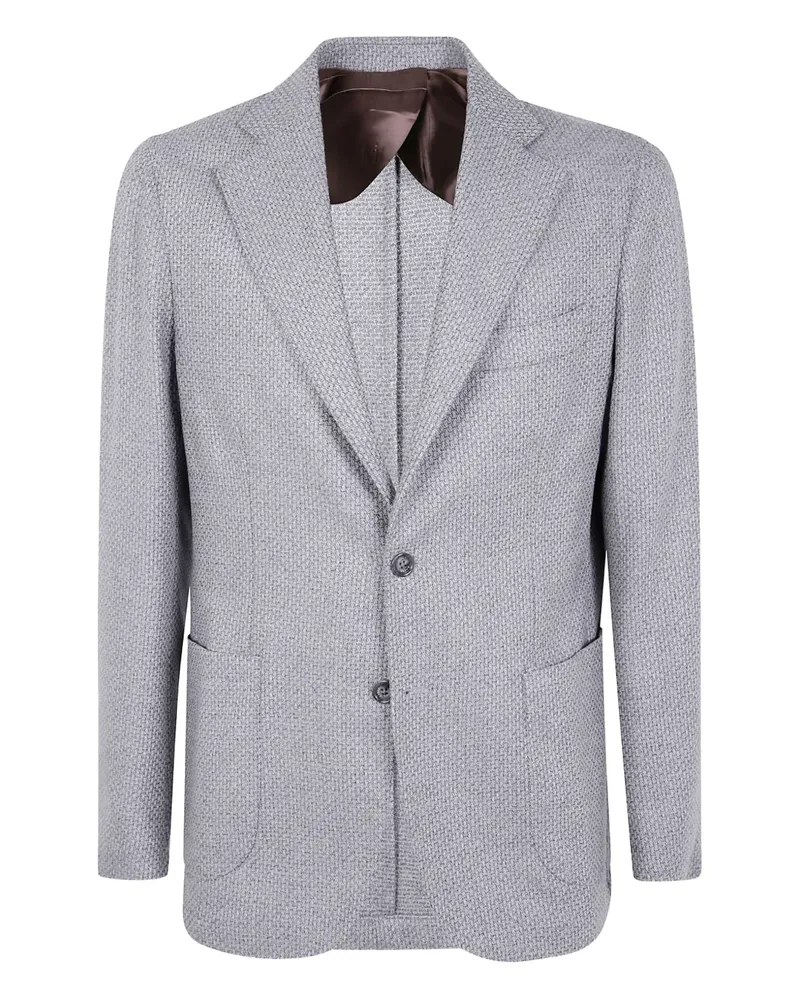 BARBA Bactive Mono pocket blazer - Grau Grau