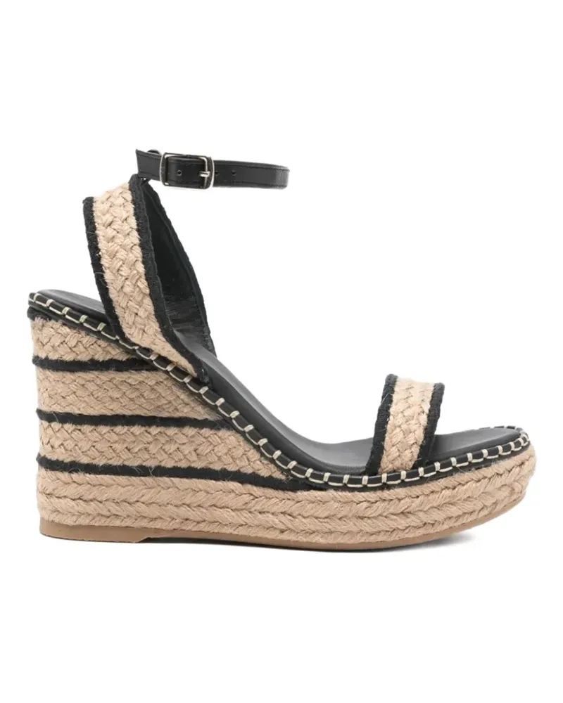 Castañer Bera Wedge-Sandalen - Nude Nude