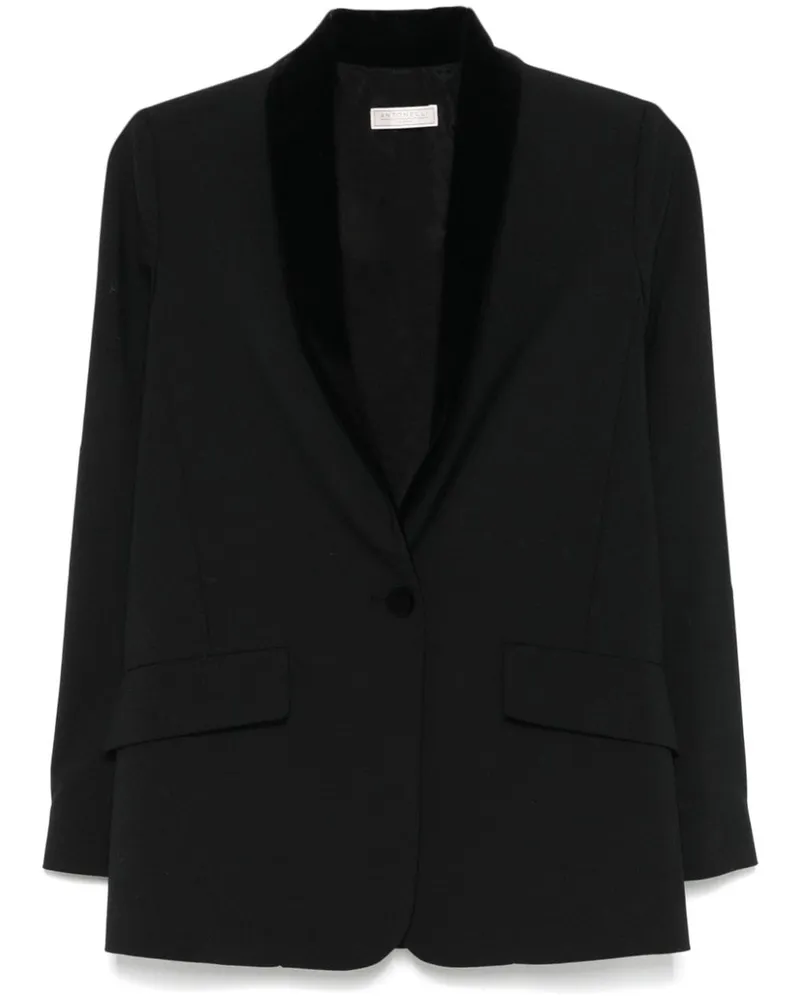 Antonelli Firenze Pandolce Blazer - Schwarz Schwarz
