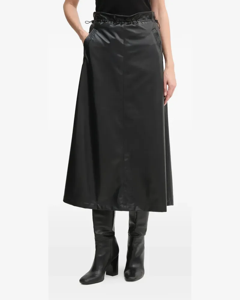 Colmar drawstring midi skirt - Schwarz Schwarz