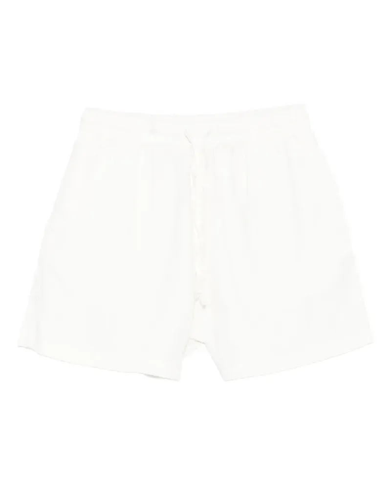 Samsøe & Samsøe Shorts aus Leinen mit Kordelzug - Weiß Weiß