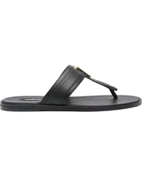 Tom Ford Brighton Sandalen mit Zehensteg Schwarz