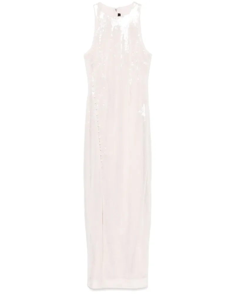 ROTATE Birger Christensen Maxikleid mit Pailletten - Rosa Rosa