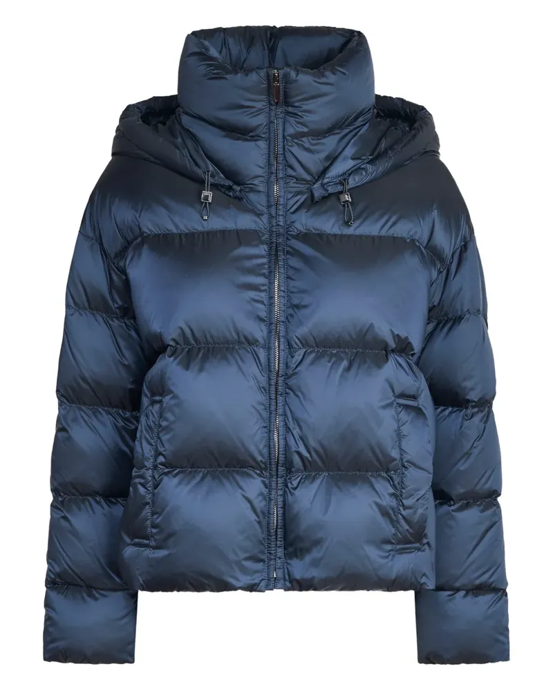 Max Mara hooded jacket - Blau Blau