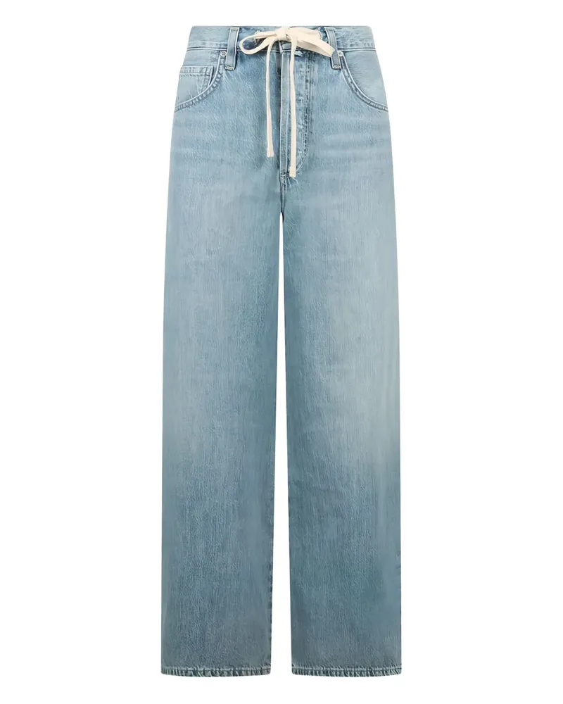 AGOLDE Brynn Jeans mit Kordelzug - Blau Blau