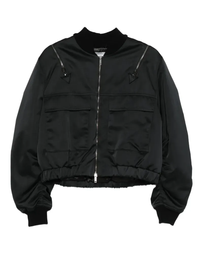 Iceberg Bomberjacke mit Reißverschluss - Schwarz Schwarz