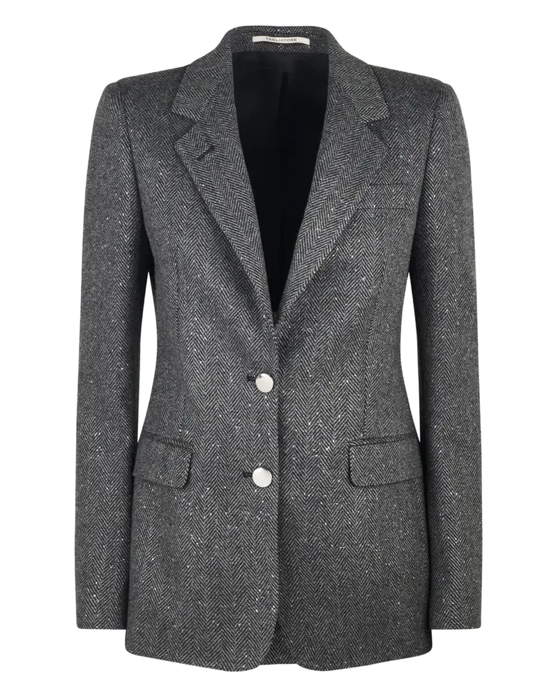 Tagliatore J-Parigi Jacke mit Fischgrätenmuster - Grau Grau