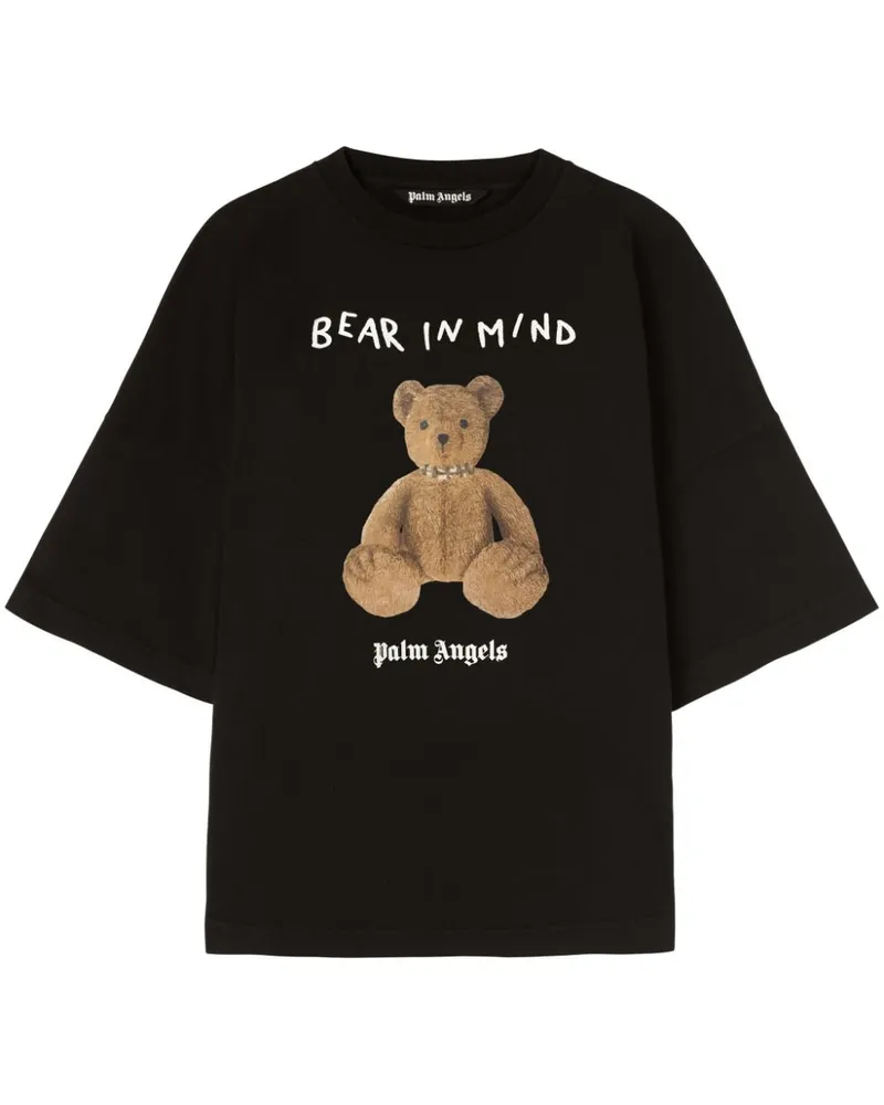 Palm Angels Bear in Mind T-Shirt - Schwarz Schwarz
