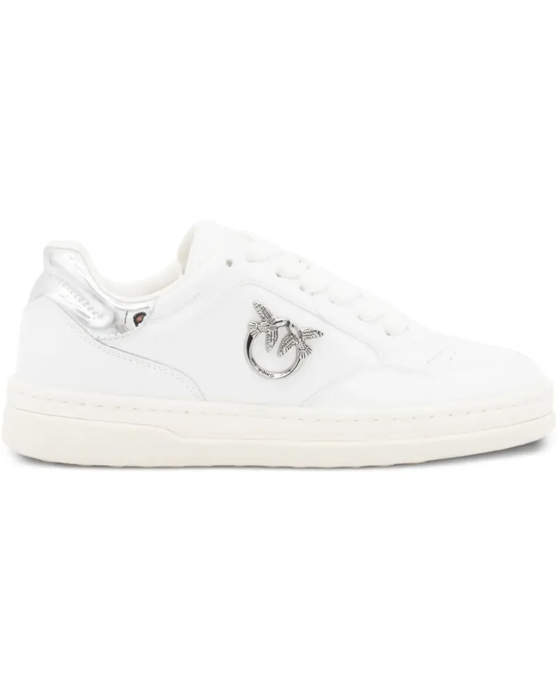 Pinko Sneakers mit Logo - Weiß Weiß