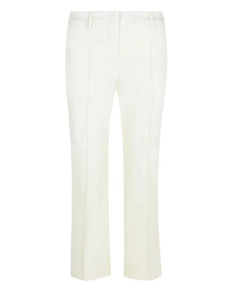 SPORTMAX Etna Hose mit Falten - Weiß Weiß