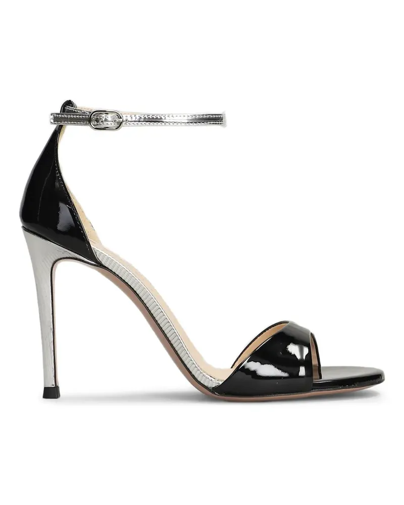 FESTA Milano patent-leather Vitis sandals - Schwarz Schwarz