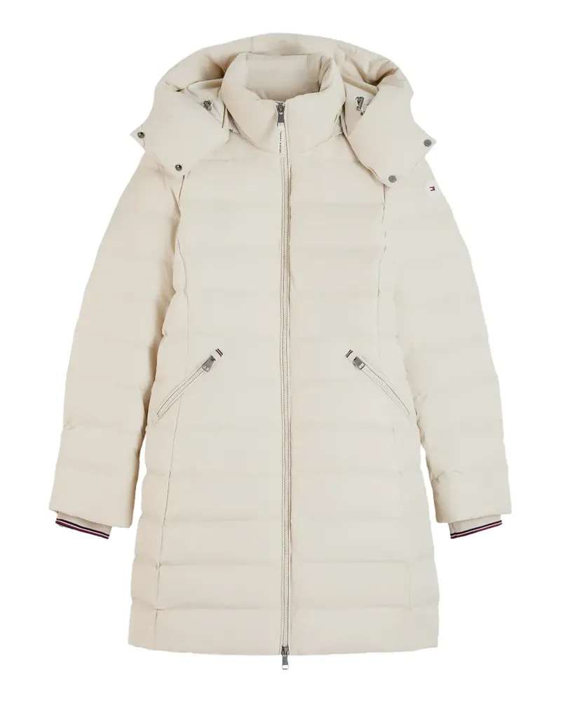 Tommy Hilfiger quilted hooded coat - Nude Nude