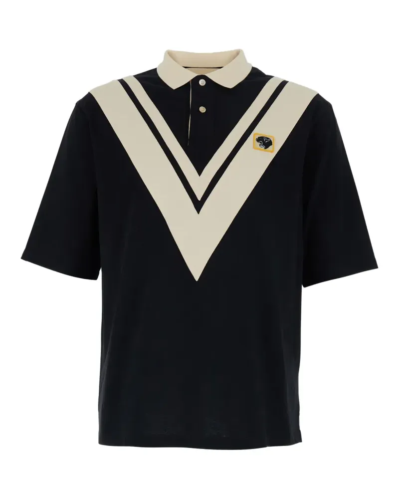 Valentino Garavani Besticktes Poloshirt - Schwarz Schwarz