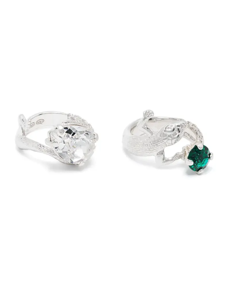 Wouters & Hendrix statement ring - Silber Silber