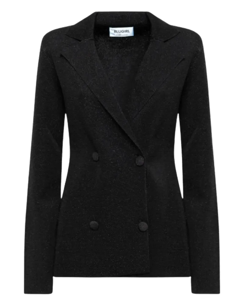 Blumarine Geknöpfter Cardigan - Schwarz Schwarz