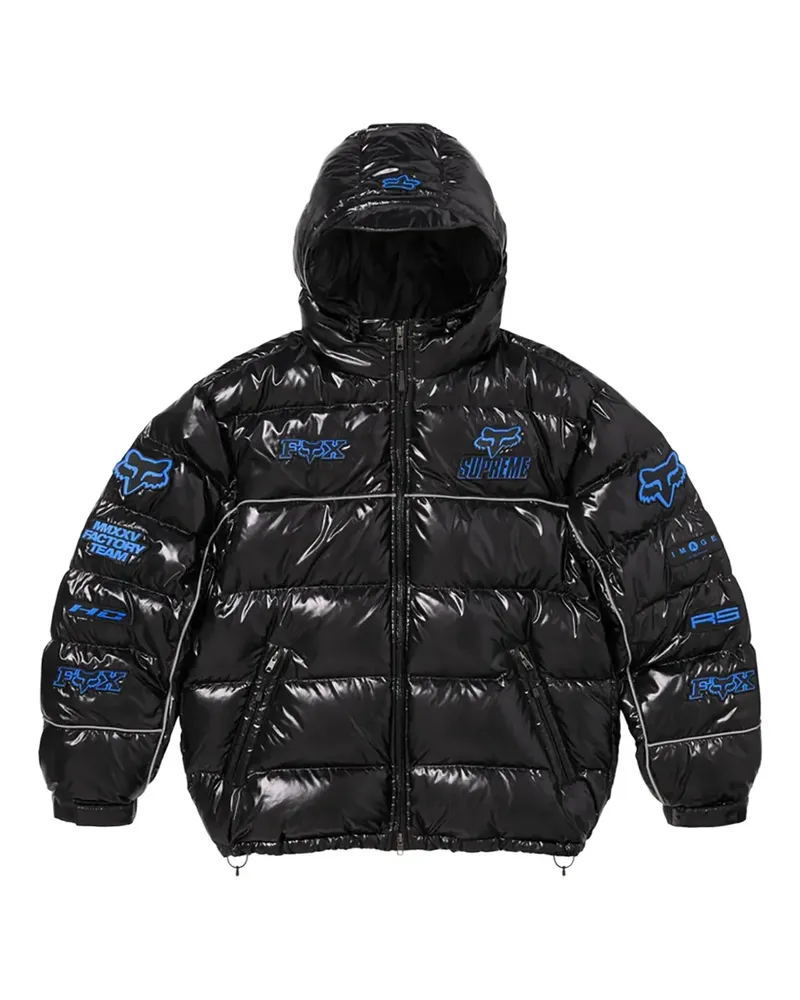 Supreme Being x Fox Racing® Jacke mit Logo-Patch - Schwarz Schwarz