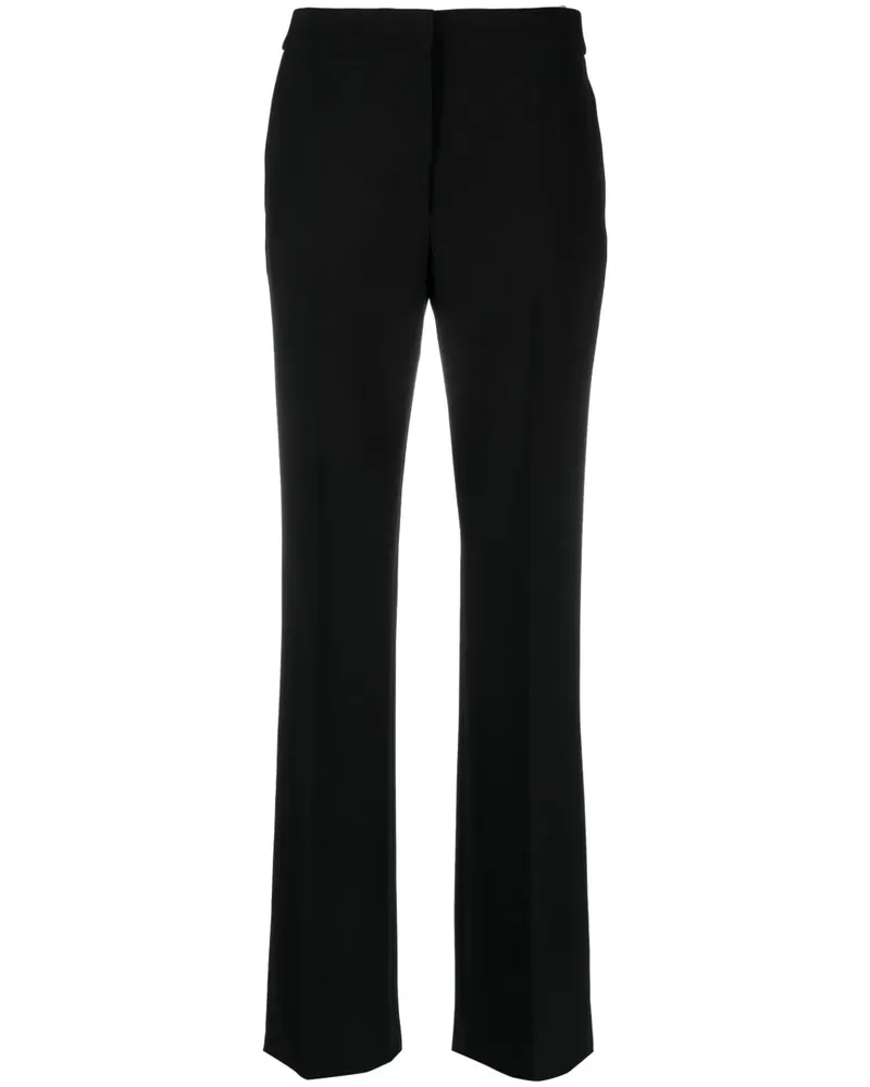 Moschino Ausgestellte Krepphose - Schwarz Schwarz