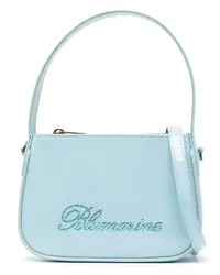 Blumarine Mini-Tasche mit Logo Blau