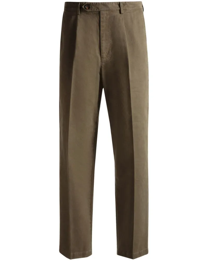 Bally Chino mit Falten - Grün Grün